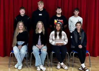 Southern Wells Homecoming Court