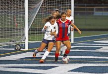 Patriots score late goal to beat Knights