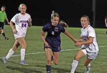 Knights frustrated in loss to Patriots, fall by one goal