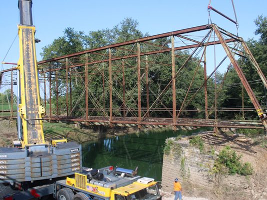Vera Cruz Bridge removed