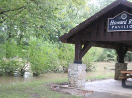 High waters on Wabash River