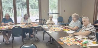 Cheer packets made for local nursing homes