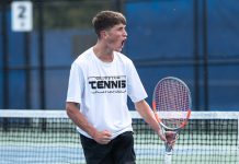 Tigers end tennis season at Semi-State to Chargers