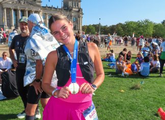 One down, five to go: Emme Johnson’s journey for a Six Star Medal began in Berlin