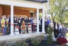 Wells County Chamber of Commerce celebrates ribbon cutting at Main & Central Baking Co.