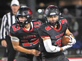 Tigers outlast Patriots, remain perfect after Week 7