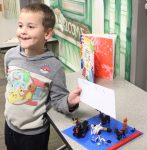 LEGO creations at Ossian